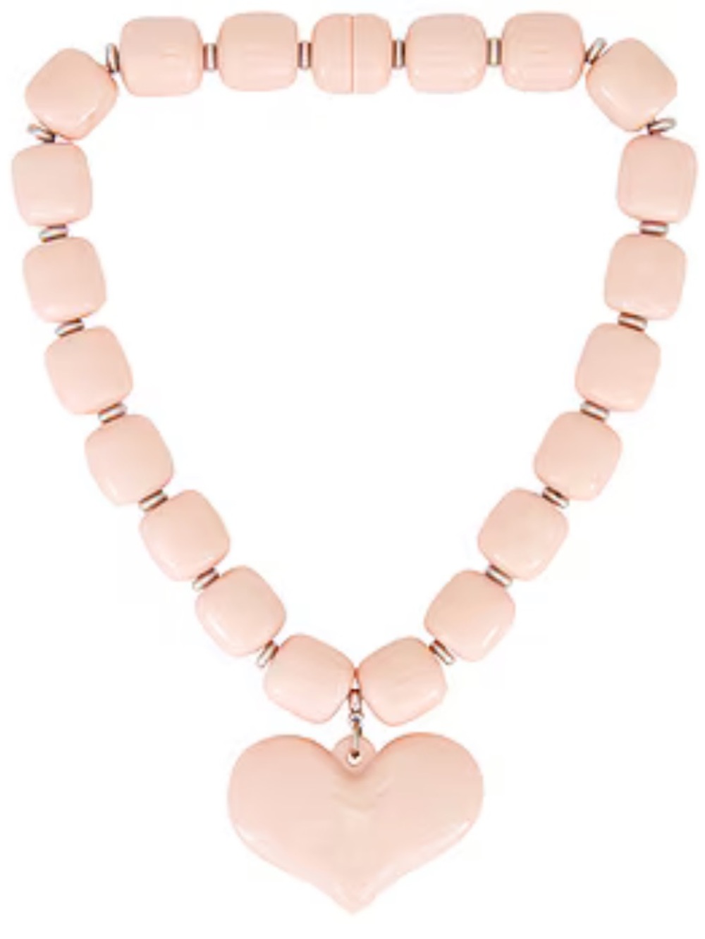 Julietta Amore Pink Heart Necklace